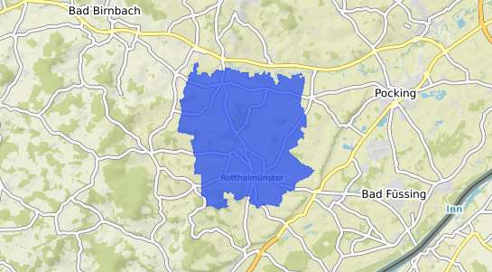 Bodenrichtwertkarte Rotthalm&uuml;nster