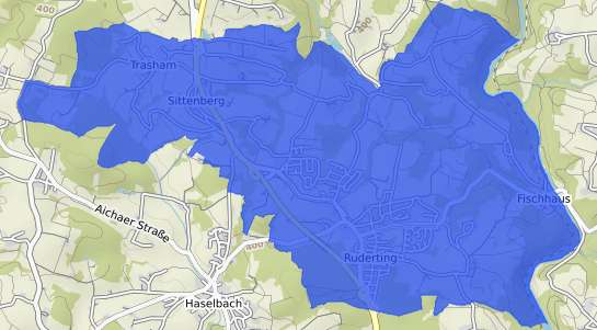 Bodenrichtwertkarte Ruderting