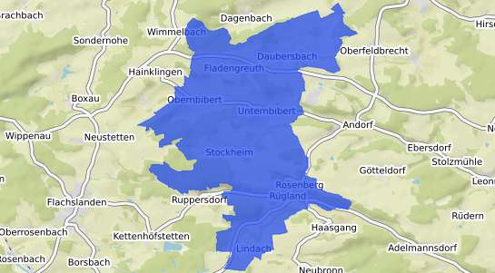 Bodenrichtwertkarte R&uuml;gland