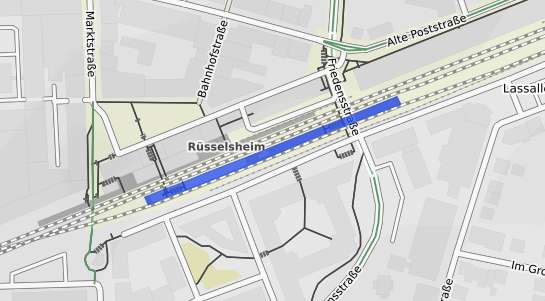 Bodenrichtwertkarte Rüsselsheim am Main
