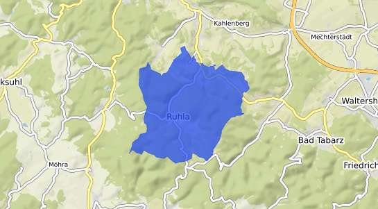 Bodenrichtwertkarte Ruhla