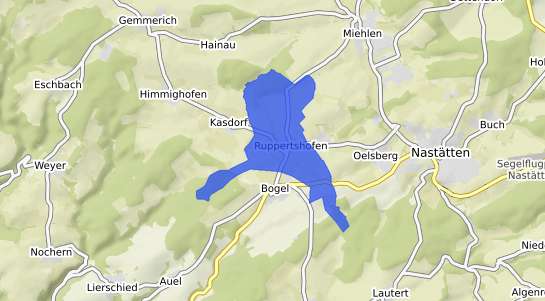 Bodenrichtwertkarte Ruppertshofen b. Schwaebisch Gmuend