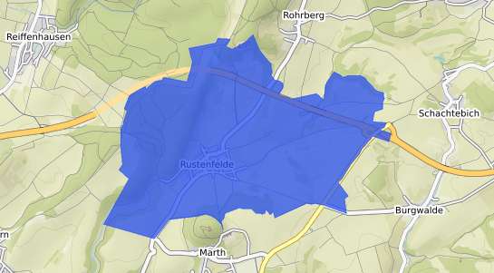 Bodenrichtwertkarte Rustenfelde