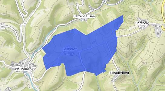 Bodenrichtwertkarte Saalstadt