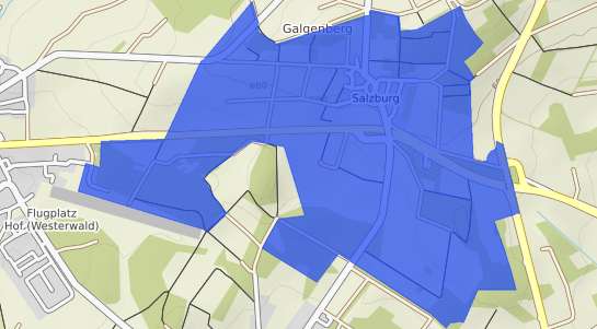 Bodenrichtwertkarte Salzburg Westerwald