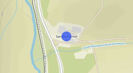 Bodenrichtwertkarte Sandbuehlerhof