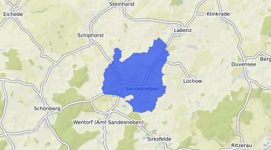 Bodenrichtwertkarte Sandesneben