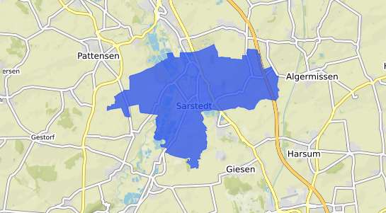 Bodenrichtwertkarte Sarstedt