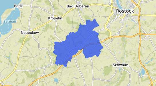 Bodenrichtwertkarte Satow b. Bad Doberan