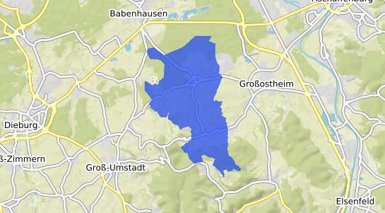 Bodenrichtwertkarte Schaafheim