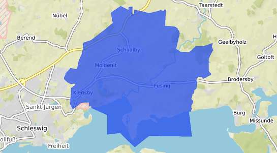 Bodenrichtwertkarte Schaalby