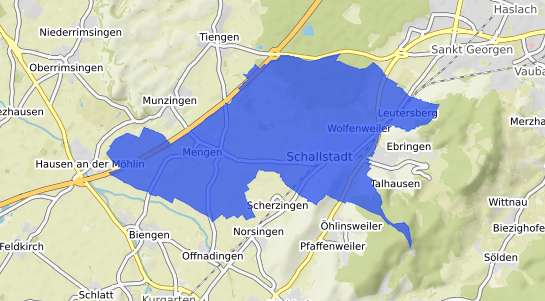 Bodenrichtwertkarte Schallstadt