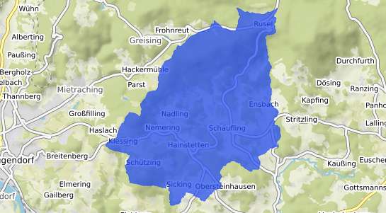 Bodenrichtwertkarte Schaufling