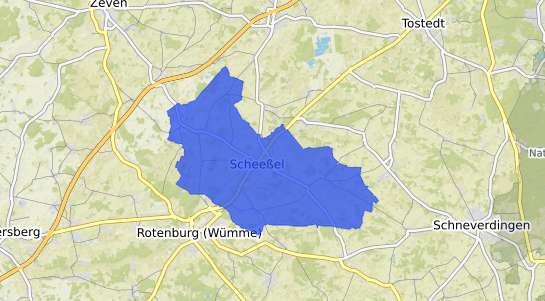 Bodenrichtwertkarte Schee&szlig;el