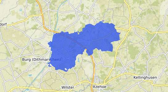 Bodenrichtwertkarte Schenefeld Mittelhostein
