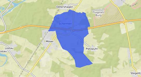 Bodenrichtwertkarte Schermen