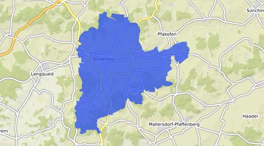 Bodenrichtwertkarte Schierling