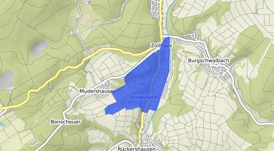 Bodenrichtwertkarte Schiesheim