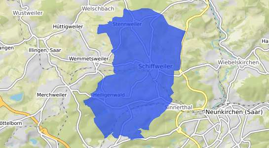 Bodenrichtwertkarte Schiffweiler