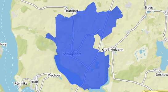 Bodenrichtwertkarte Schlagsdorf b. Gadebusch