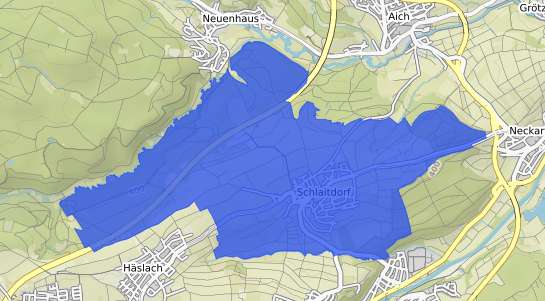 Bodenrichtwertkarte Schlaitdorf