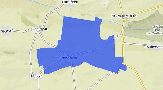 Bodenrichtwertkarte Schlanstedt