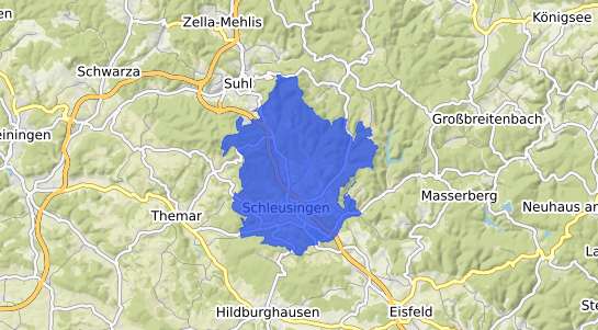 Bodenrichtwertkarte Schleusingen