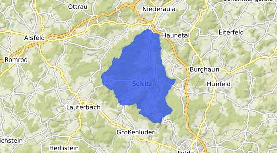 Bodenrichtwertkarte Schlitz