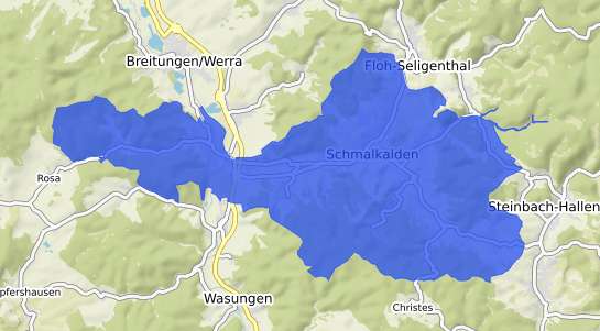 Bodenrichtwertkarte Schmalkalden