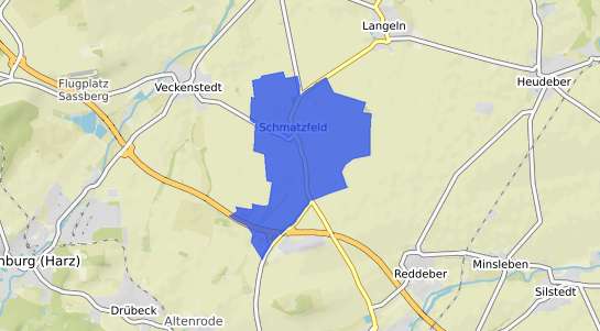 Bodenrichtwertkarte Schmatzfeld