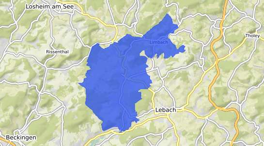 Bodenrichtwertkarte Schmelz Saar