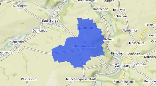 Bodenrichtwertkarte Schmiedehausen