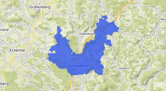 Bodenrichtwertkarte Schnaittach