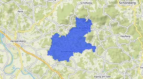 Bodenrichtwertkarte Sch&ouml;llnach