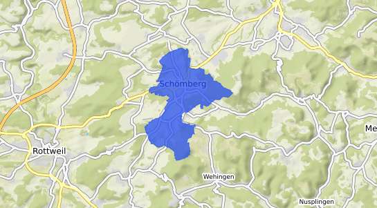 Bodenrichtwertkarte Schoemberg b. Gera