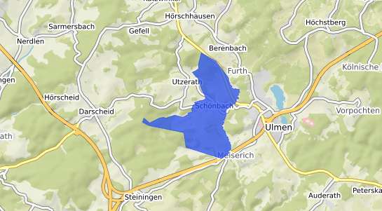 Bodenrichtwertkarte Schoenbach Kr. Daun