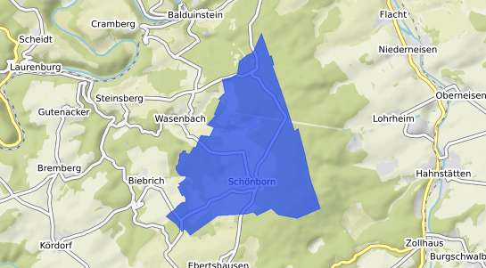 Bodenrichtwertkarte Schoenborn b. Grossenhain, Sachsen