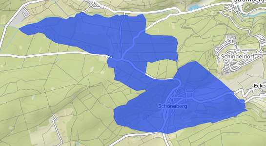 Bodenrichtwertkarte Schoeneberg Hunsrueck