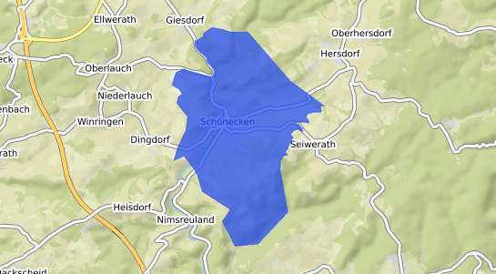 Bodenrichtwertkarte Schoenecken