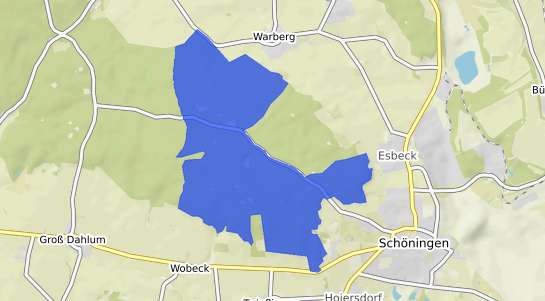 Bodenrichtwertkarte Sch&ouml;ningen