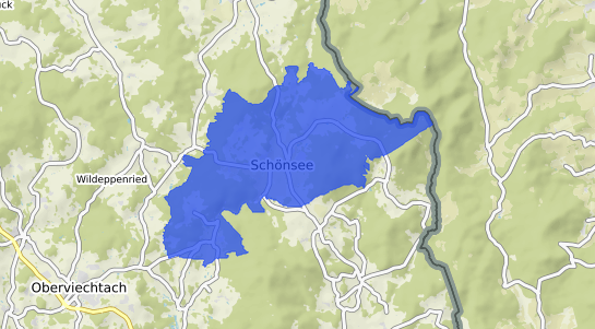 Bodenrichtwertkarte Schönsee