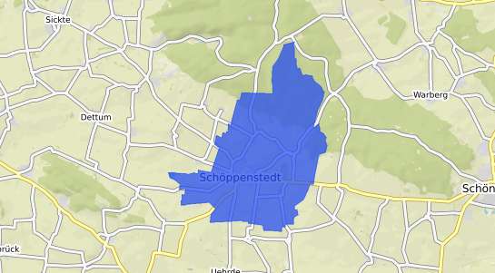 Bodenrichtwertkarte Sch&ouml;ppenstedt