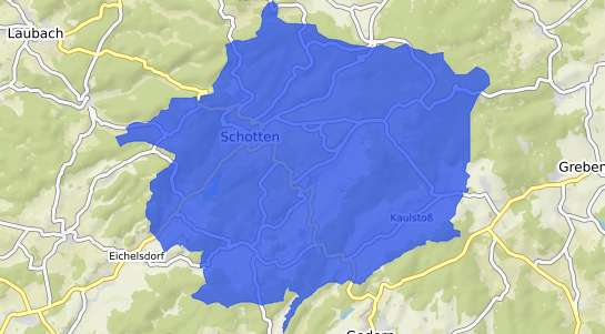Bodenrichtwertkarte Schotten Hessen
