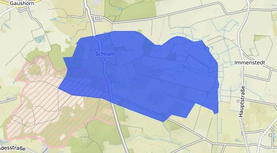 Bodenrichtwertkarte Schrum Dithmarschen