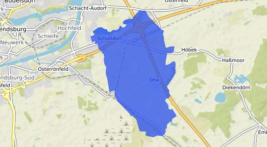 Bodenrichtwertkarte Schuelldorf