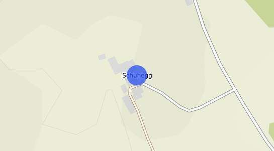 Bodenrichtwertkarte Schuhegg