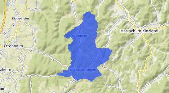 Bodenrichtwertkarte Schuttertal