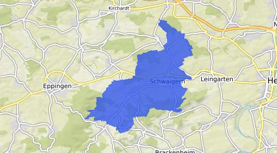 Bodenrichtwertkarte Schwaigern Wuerttemberg