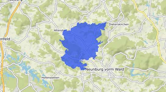 Bodenrichtwertkarte Schwarzhofen