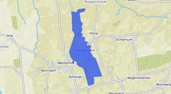 Bodenrichtwertkarte Schweindorf Harlingerland